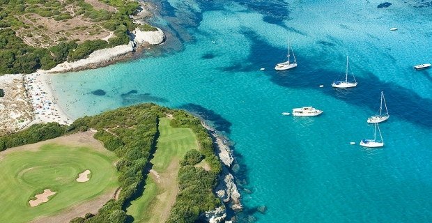 Golf de Murtoli (20) Destination la Corse du sud pour 3 jours de stage perfectionnement index <15 avec Lionel BERARD